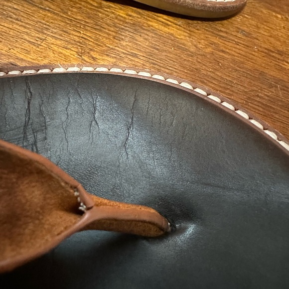 rag & bone Ansley Buckle Thong Suede Sandals women’s size 38 - Picture 11 of 14